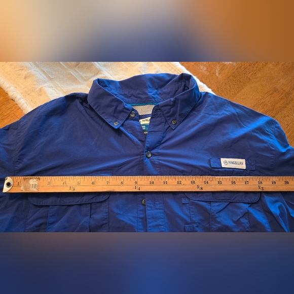 Magellan Mens Angler long sleeve button down, size Medium - Picture 4 of 4